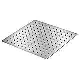 Душова система WEZER PRO16-02, поворотний вилив - перемикач на лійку/душ, нержавіюча сталь, фото 4