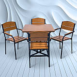 Набір для дачі стіл та стільці "Фіона" Тік від Mix-Line, фото 6