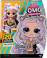 Кукла ЛОЛ ОМГ Спорт Баскетболистка Спаркл Стар LOL Surprise OMG Sports Fashion Sparkle Star 584230