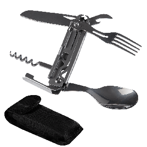 Столовий мультитул (6 інструментів) металік