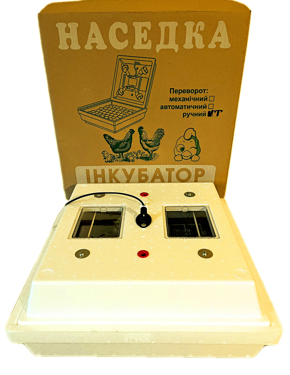 Інкубатор Наседка ІПМ-70 ручний мембранний терморегулятор теновий
