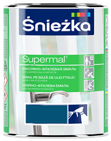 Эмаль Sniezka Supermal масляно-фталевая голубая F525 0.8 л