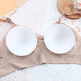 Бюстгальтер топ для годуючих мам ліфчик для вагітних жінок і годування без кісточок L Mothercare блакитний, фото 4