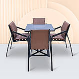 Набір для дачі стіл та стільці "Парма" Венге від Mix-Line, фото 4