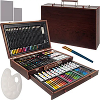 Художественный набор для рисования чемоданчик для подростков LEWEIHUAN 127 предметов