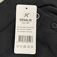 Штани жіночі термо на флісі Kenalin, розмір 5XL-6XL, чорні, 9224-12, фото 4