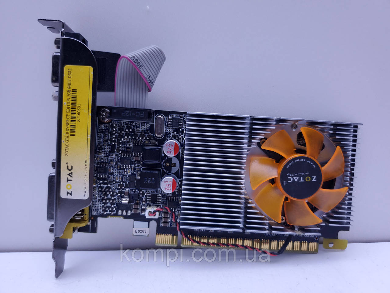 Відеокарта ZOTAC GeForce GT 610 2GB (2Gb,GDDR3,64 Bit,HDMI,PCI-Ex,Б/у)