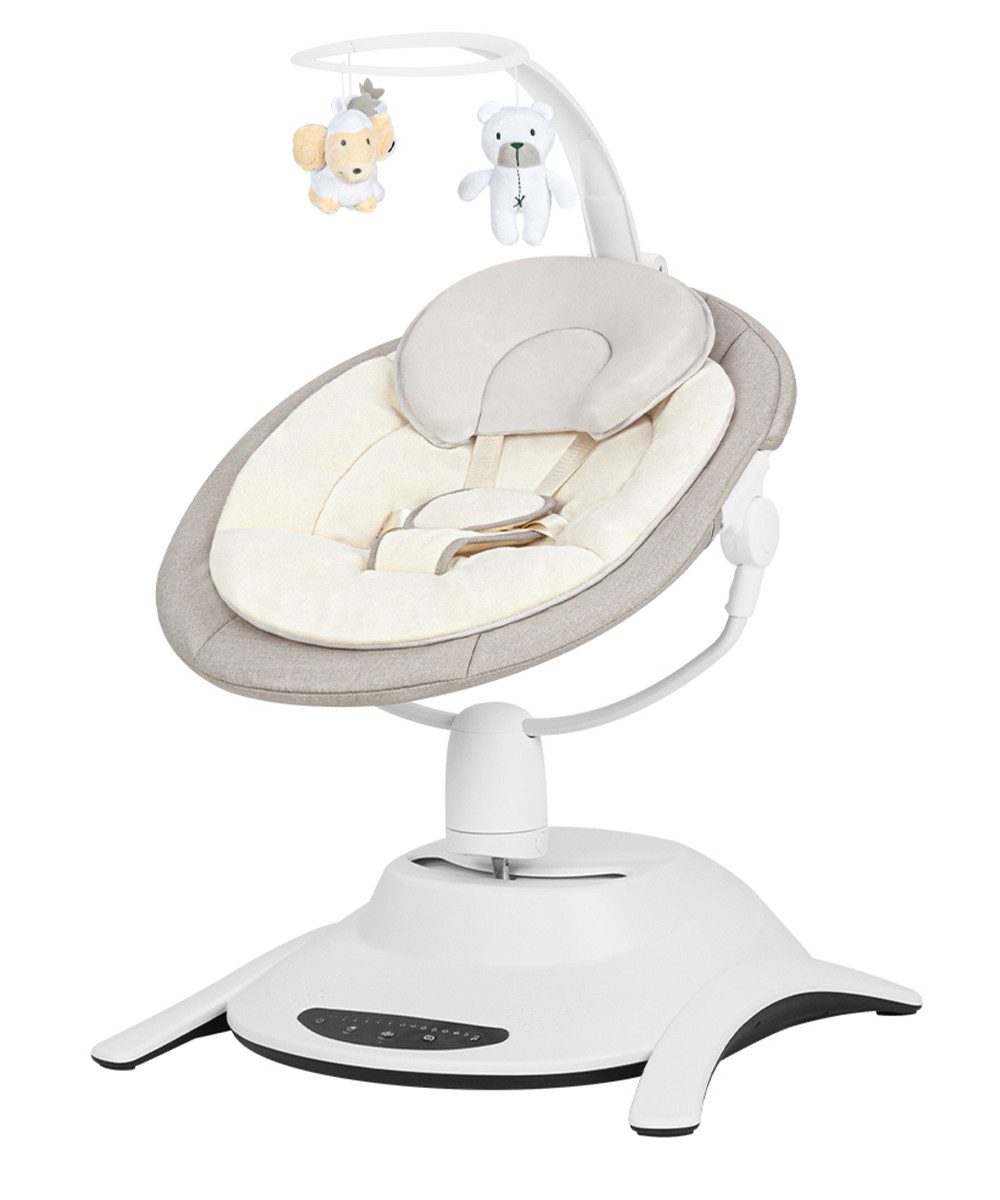 Закачуючий центр люлька-гойдалка CARRELLO Adora CRL-10305 Desert Beige Бежевий, фото 1