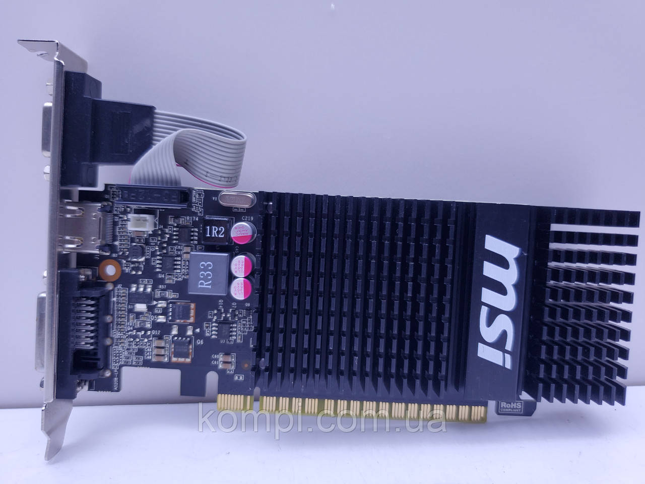 Відеокарта MSI GeForce GT 720 1GB (GDDR3,64 Bit,HDMI,PCI-Ex, Б/у)