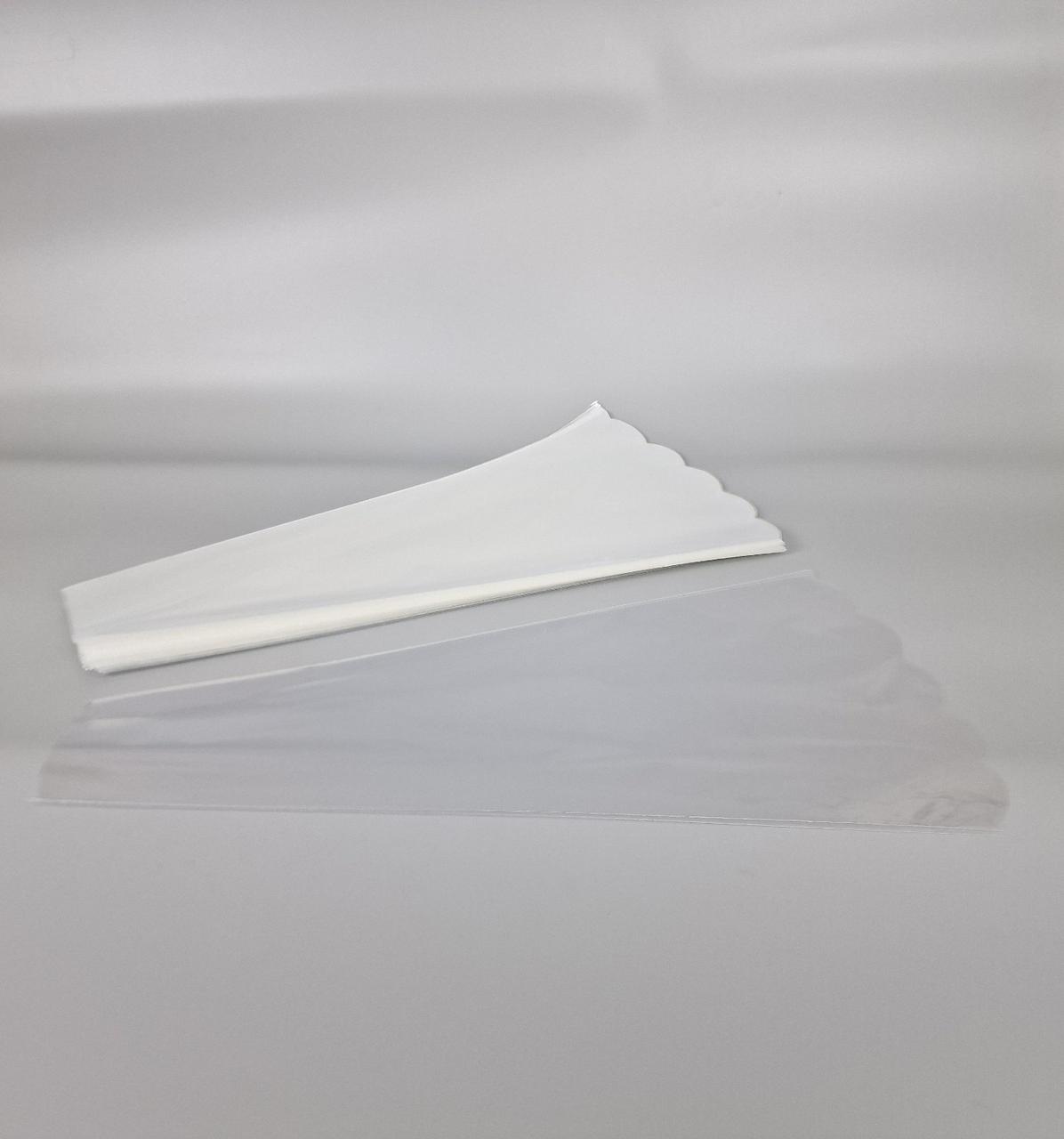 Конусне паковання під квіти h60/11низ/33верх прозоре(100 шт) 196 (100 шт.), фото 1