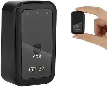 Автономний міні GPS трекер на магніті GF22 2024 з мікрофоном