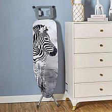 Змінний чохол без основи на прасувальну дошку BrightPrints #1 Zebra 120х40см