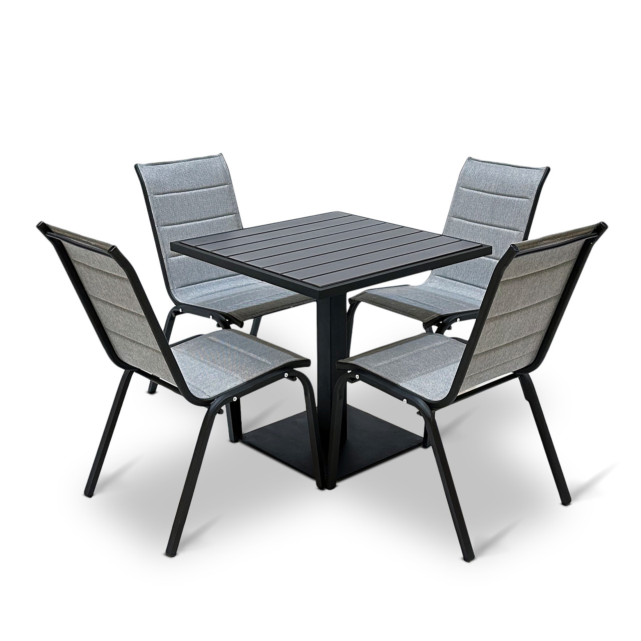 Набір стіл та стільці садових меблів "Палермо" Венге від Mix-Line