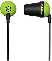 Koss Наушники The Plug Noise Isolating Green Vce-e То Что Нужно