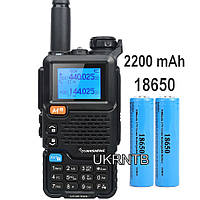 Радиостанция (рация) Quansheng UV-5R+, до 10 км, 2200 мАч, до 24 часов