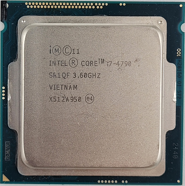Intel Core i7-4790 3.6～4.0GHz LGA1150(Haswell Refresh)[動作品] Intel Core i7 4790 CPU up to 4.0GHz Processor, LGA 1150, HD 4600!