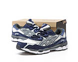 Чоловічі кросівки Asics Gel NYC 32616 сині, фото 5