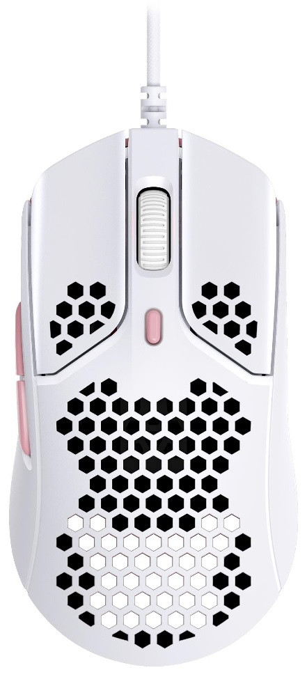 HyperX Миша Pulsefire Haste USB, White/Pink