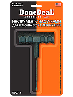 Инструмент с насечками для ремонта бескамерных шин Done Deal (DD0344) Пантехникс Арт.730344