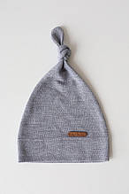 Шапочка-ковпачок "Tony", сірий меланж