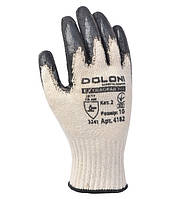 Перчатки трикотажные с неполным латексным покрытием,белые,размер 10 DOLONI (4182) Пантехникс Арт.509542