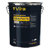 Смазка универсальная VIRA Graphite пластичная графитная черная 17 кг (VI0602) P Выбор Пантехникс Арт.VI0602