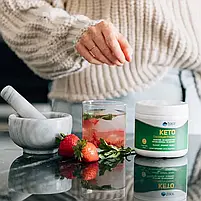 Кето-електролітний порошок, без цукру, зі смаком лимона та лайма, Keto Electrolyte Powder, Sugar Free, Lemon B, фото 6