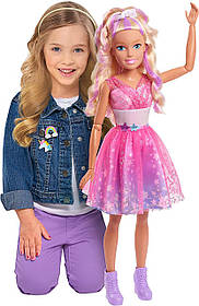 Велика лялька Барбі Barbie Best Fashion Friend Star Power Doll Найкраща подруга Блондинка 71 см 63602 оригінал