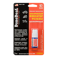 Фіксатор різі високоміцний червоний (-55 °C +150 °C) Done Deal 3 мл (DD6684) Пантехнікс Арт.736684