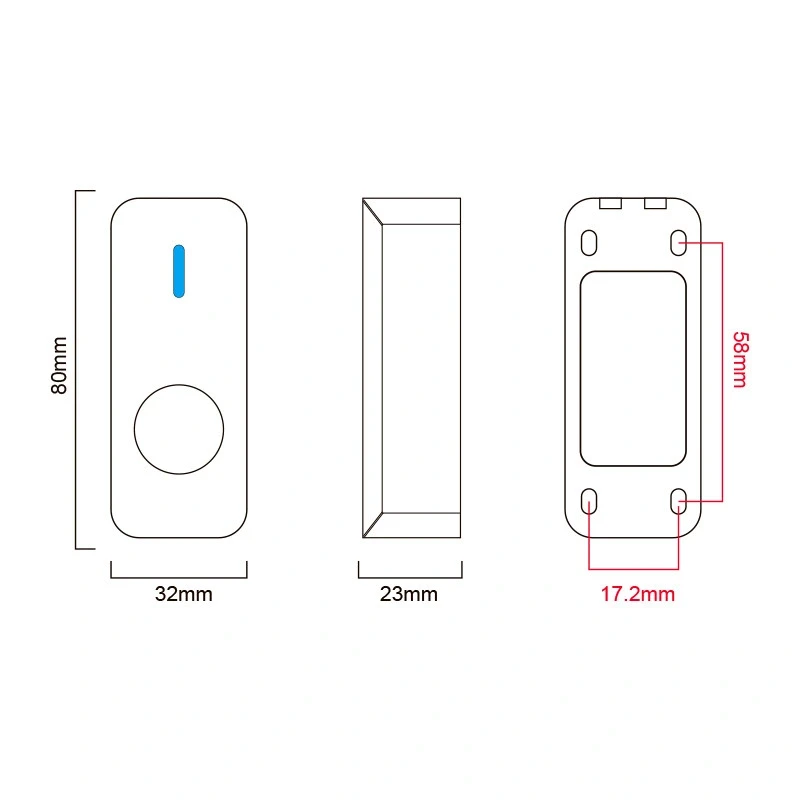 NO TOUCH SEVEN K-7497NDW Кнопка (Бесконтактная, герметичная) - фото 3 - id-p2028467135