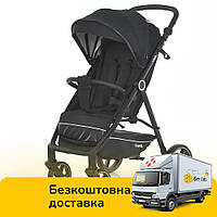 Коляска прогулочная детская Bambi VIVA M 5723 Black Черная