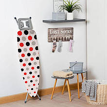 Змінний чохол без основи на прасувальну дошку BrightPrints #5 Кольоровий горох на білому 118х38 см