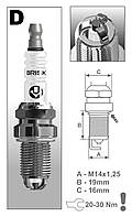 Свеча зажигания BRISK Extra DR17TC Logan,KIA,Toyota (блистер) Пантехникс Арт.460166