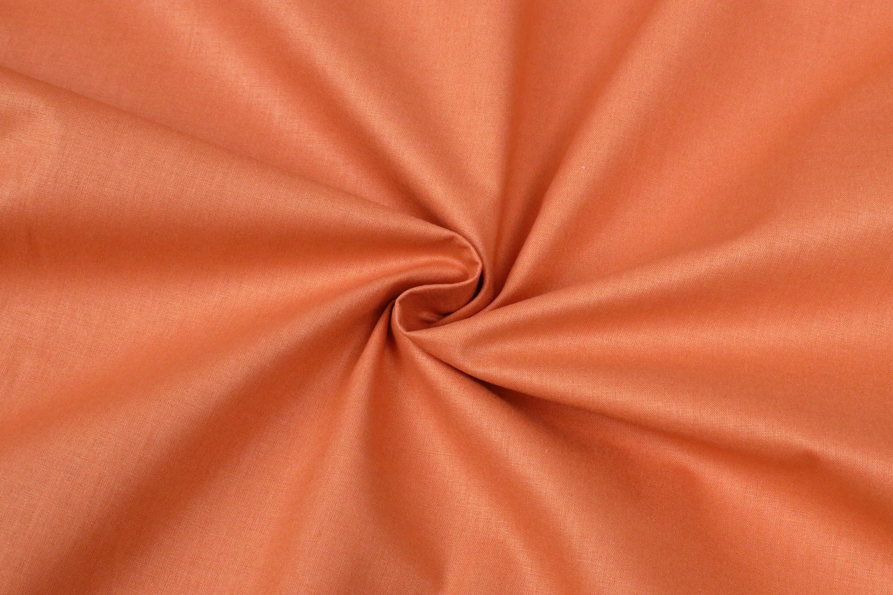 Ранфорс Гарбузовий, ширина 240 см, Туреччина