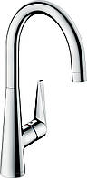 Hansgrohe Смеситель для кухни Talis S, дл.излива - 203мм, поворотный, 1 рычаг, KM260, хром Vce-e То Что