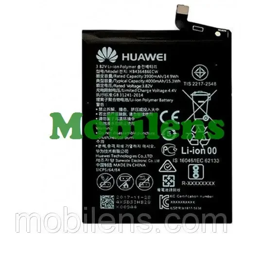 Huawei Mate 10 Pro, HB436486ECW, BLA-L29, Mate 10 ALP-L09, Mate 20 HMA-L09, P20 Pro CLT-L29 Акумулятор