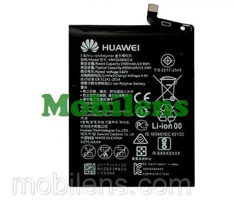 Huawei Mate 10 Pro, HB436486ECW, BLA-L29, Mate 10 ALP-L09, Mate 20 HMA-L09, P20 Pro CLT-L29 Акумулятор, фото 1