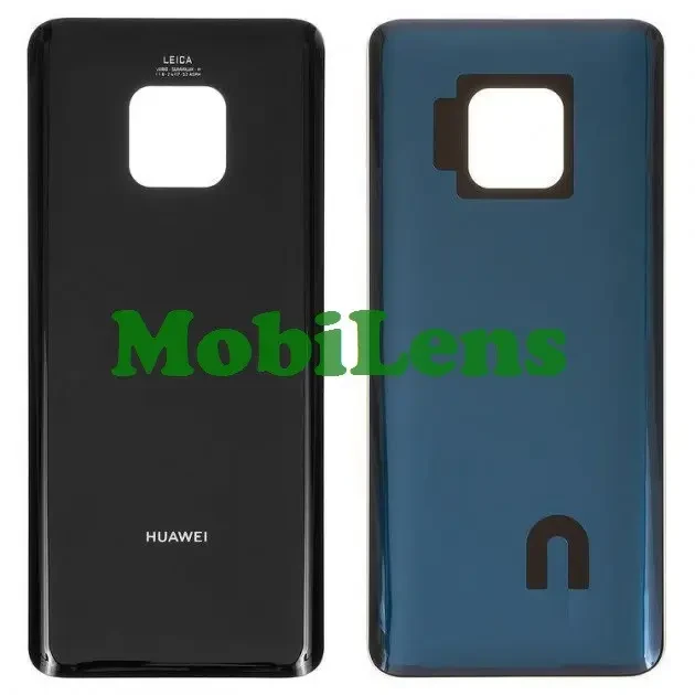 Huawei Mate 20 Pro, LYA-AL00, LYA-L29 Задня кришка чорна