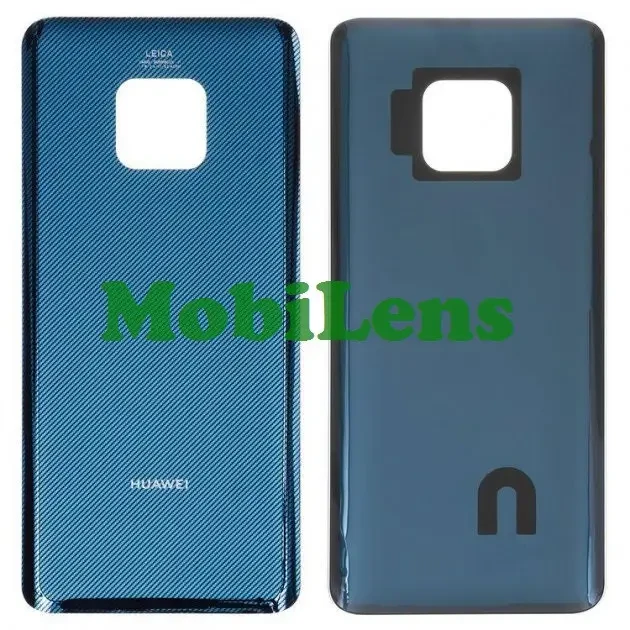 Huawei Mate 20 Pro, LYA-AL00, LYA-L29 Задня кришка синя