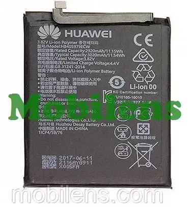 Huawei HB405979ECW, Y5 2018 DRA-L21, Y5 Prime 2018 DRA-LX2, Y5 2019 AMN-LX9, GR3 2017 DIG-L01 Аккумулятор, фото 1