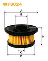 Фильтр топливный Filter cartridge for automotive gas installations "MARINI" Wix Filters (WF8024) Пантехникс