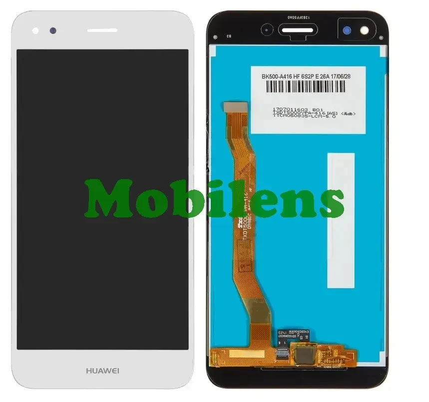 Huawei Nova Lite 2017, SLA-L22, Y6 Pro 2017 SLA-L02, P9 Lite Mini Дисплей+тачскрин (модуль) білий