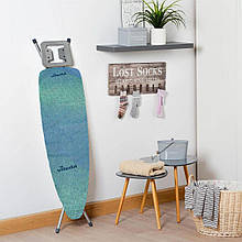 Змінний чохол без основи на прасувальну дошку Vileda Bricks On Turquoise 118х38 см