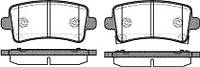 Тормозная колодка дисковая (комплект) Woking (P12883.04) Пантехникс Арт.WK4506