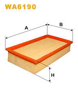 Фильтр воздушный BMW Serie 3 (E30), Serie 3 (E36), Serie 5 (E28), Serie 5 (E34), Serie Wix Filters (WA6190) Пантехнікс Арт.323339
