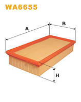 Фільтр повітряний BMW Serie 7 (E38), Serie X5 (E53) Wix Filters (WA6655) Пантехнікс Арт.324566
