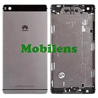 Huawei P8, GRA-L09, GRA-UL00, GRA-CL00, P8 Premium GRA-UL10 задня кришка сіро-чорна