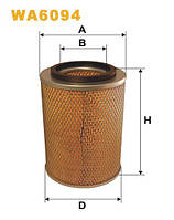 Фильтр воздушный Atlas Copco XA, XAS, XASS; Bomag BW; Doppstadt Trac; Eicher 2000, 300 Wix Filters (WA6094)