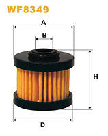 Фильтр топливный Filter cartridge for automotive gas installations "ROMANO" Wix Filters (WF8349) Пантехникс