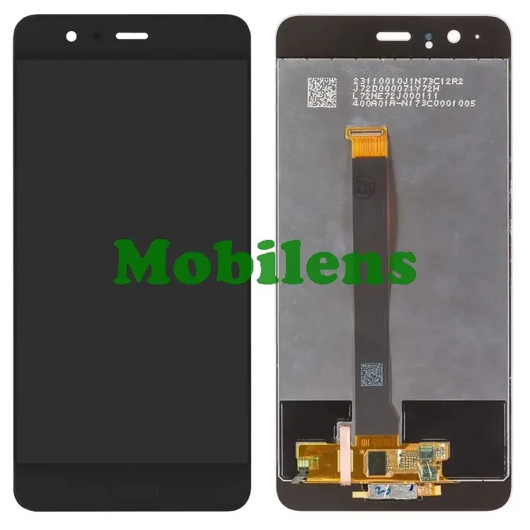 Huawei P10 Plus, VKY-L09, VKY-L29 Дисплей + модуль) чорний + сканер відбитка (кнопка НОМІ) Original *PRC